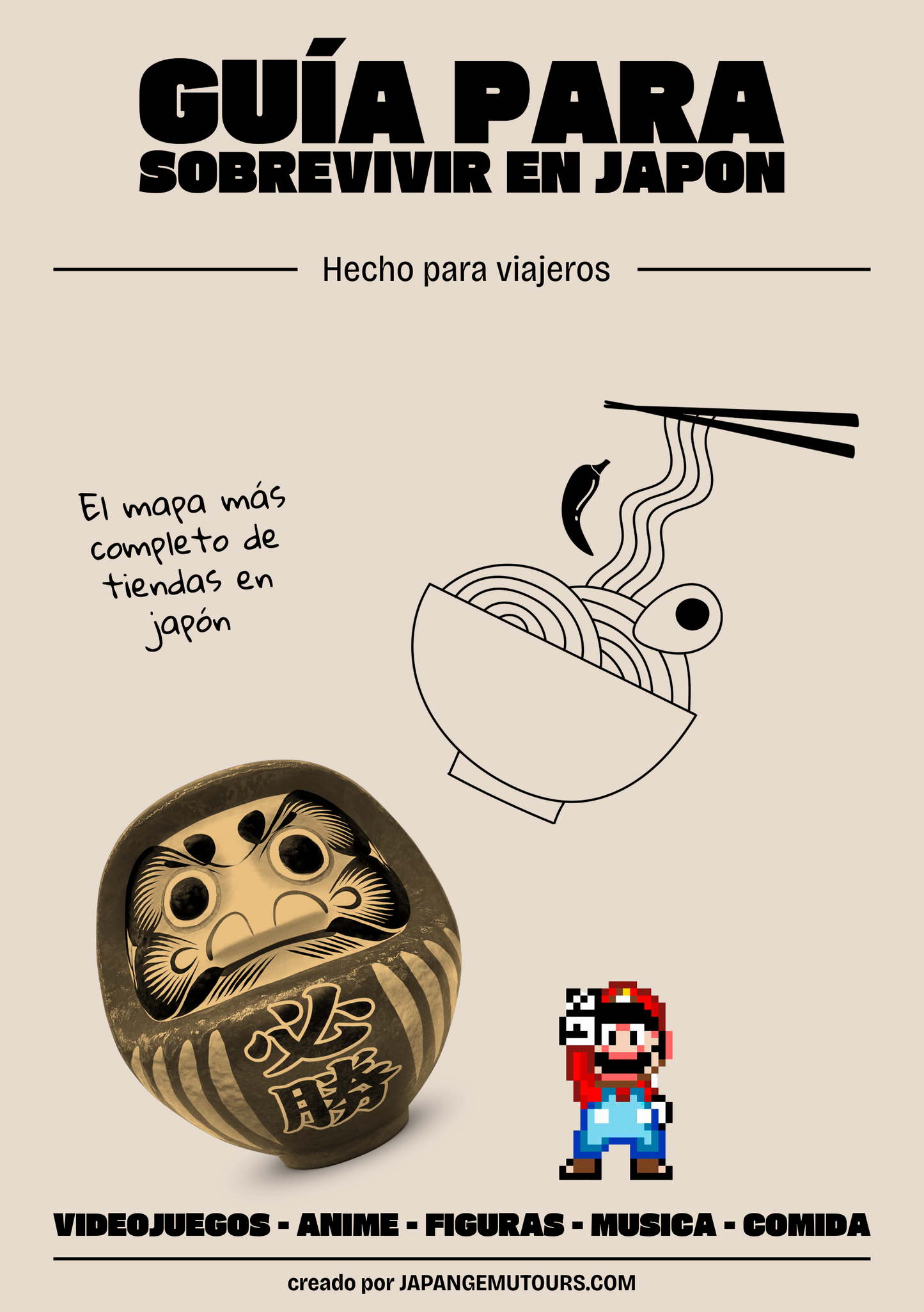 GUIA PARA SOBREVIVIR EN JAPÓN (COMPLETO, INCLUYE TIENDAS)