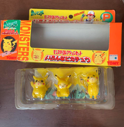 Colección de Pikachu Pokémon Retro